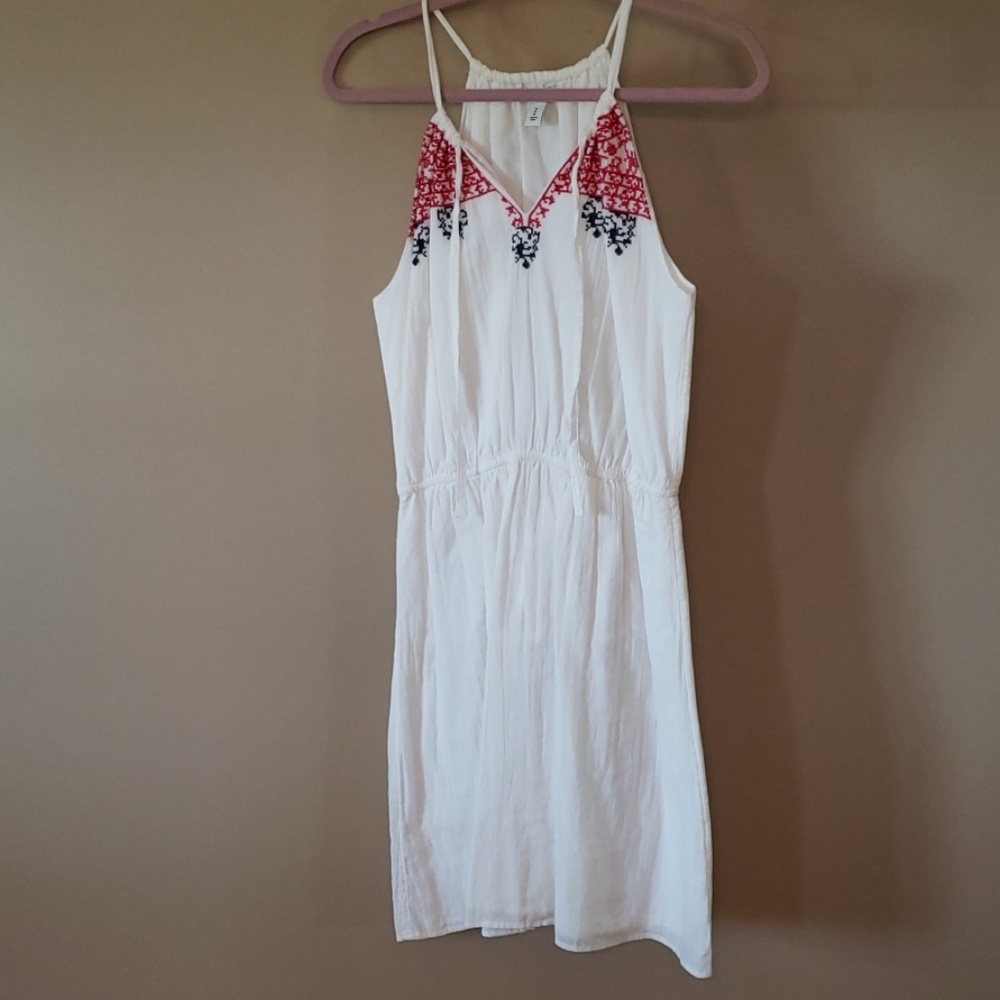 White dress